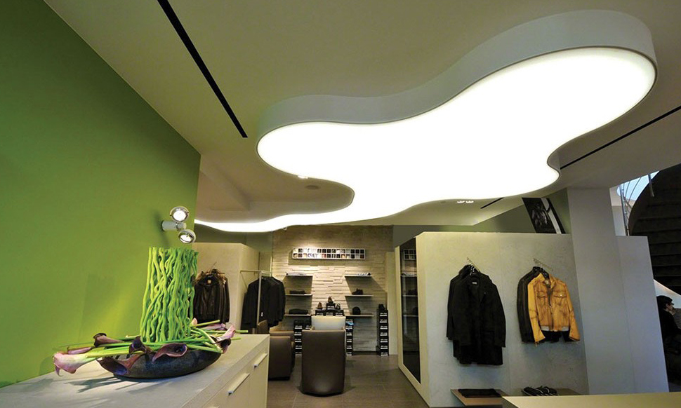 Светопрозрачные натяжные потолки-7