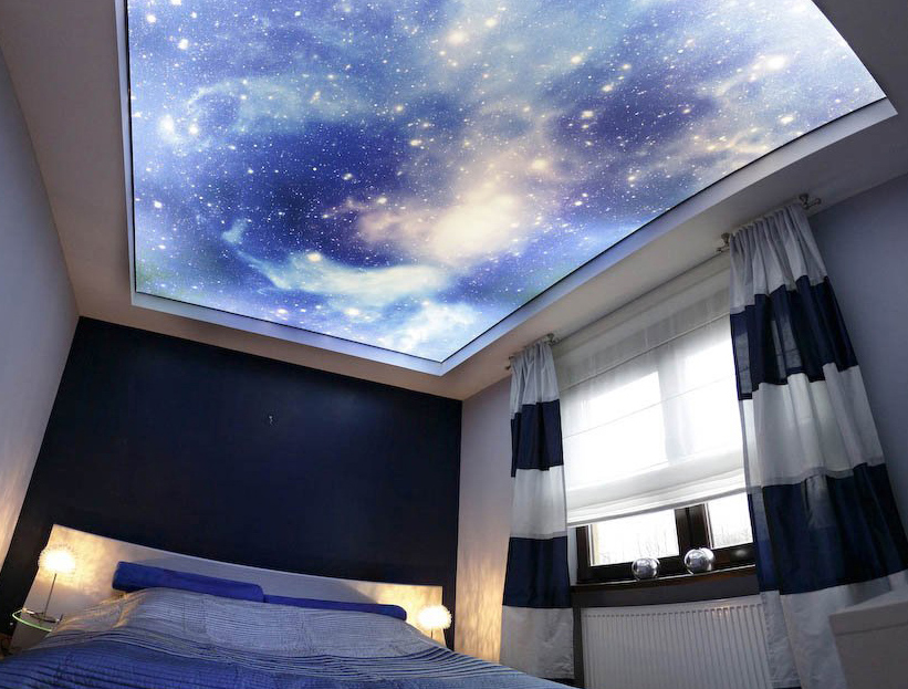 Светопрозрачные натяжные потолки-67