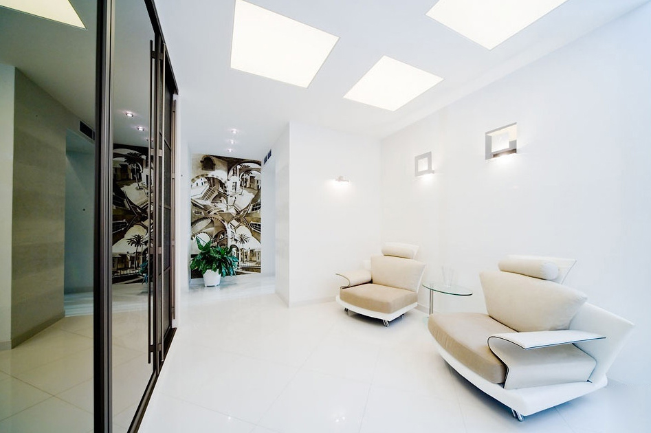 Светопрозрачные натяжные потолки-41