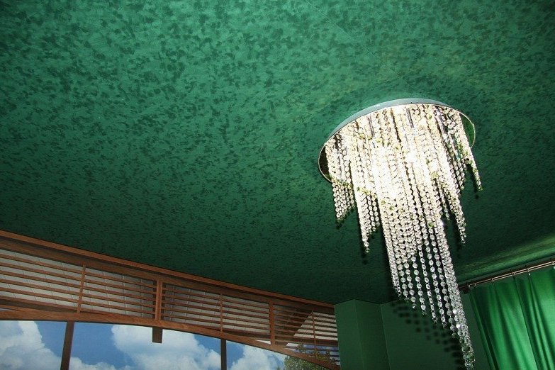 Тканевые натяжные потолки-3