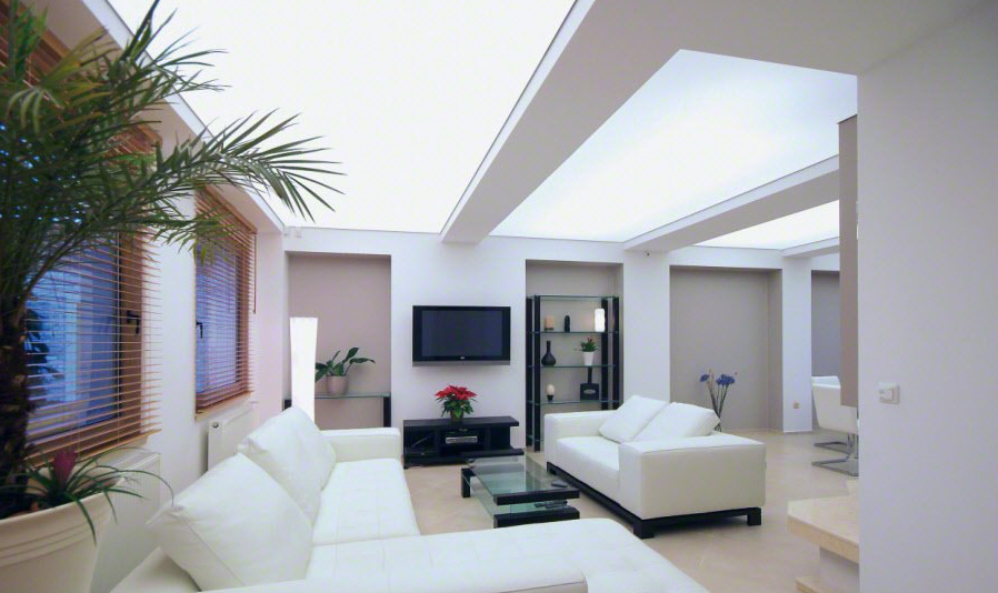 Светопрозрачные натяжные потолки-5