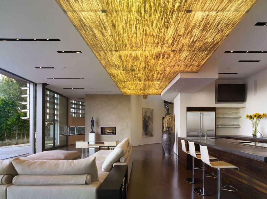 Светопрозрачные натяжные потолки-27