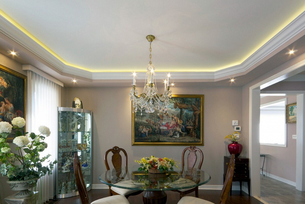 Матовые натяжные потолки-36