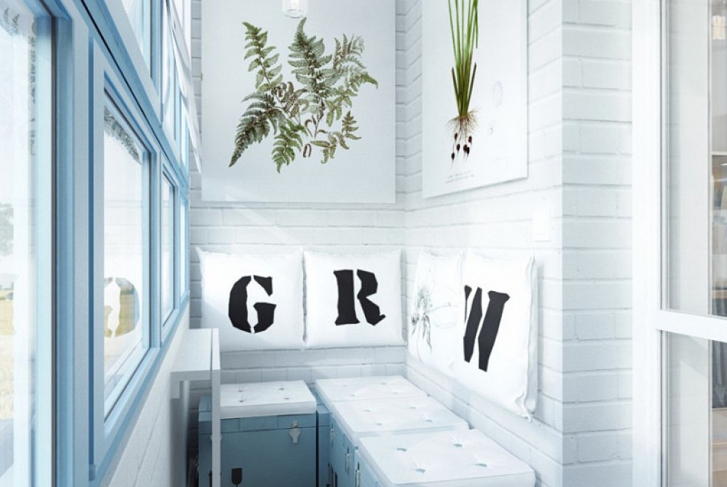 Дизайн балкона-37