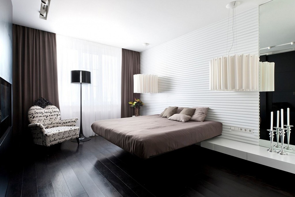 Матовые натяжные потолки-35