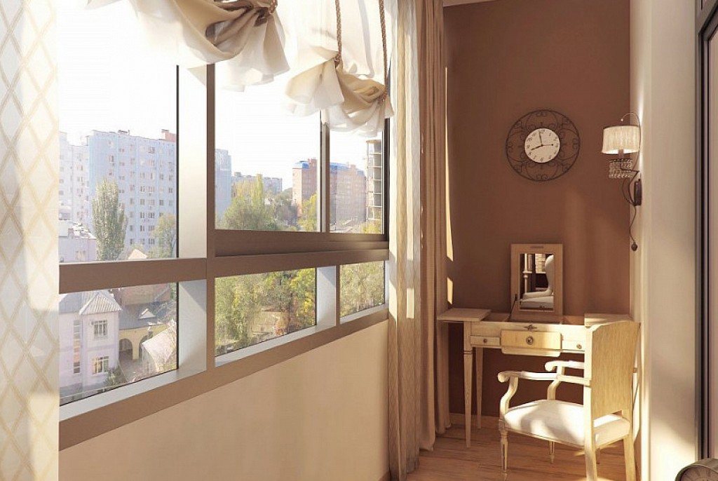 Дизайн балкона-34