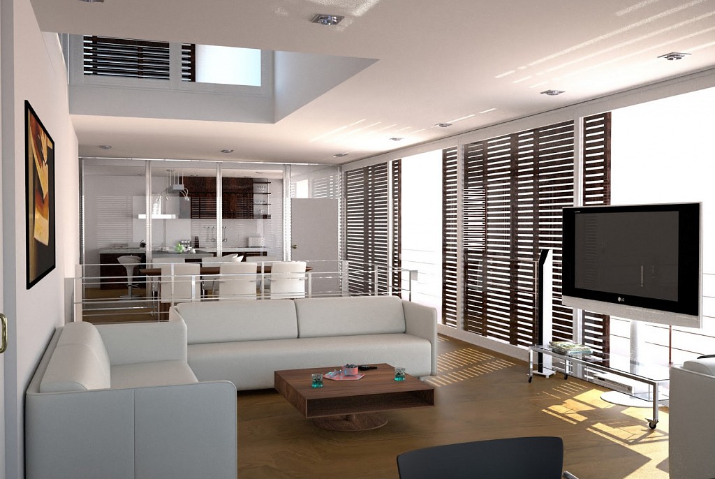 Дизайн гостиной-45