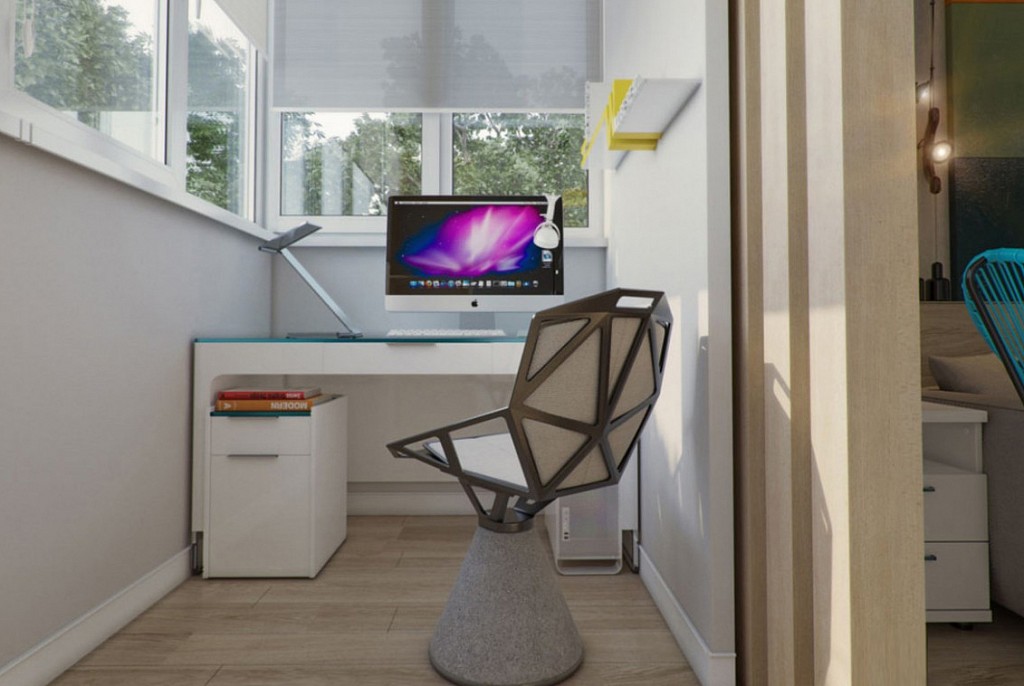 Дизайн балкона-40