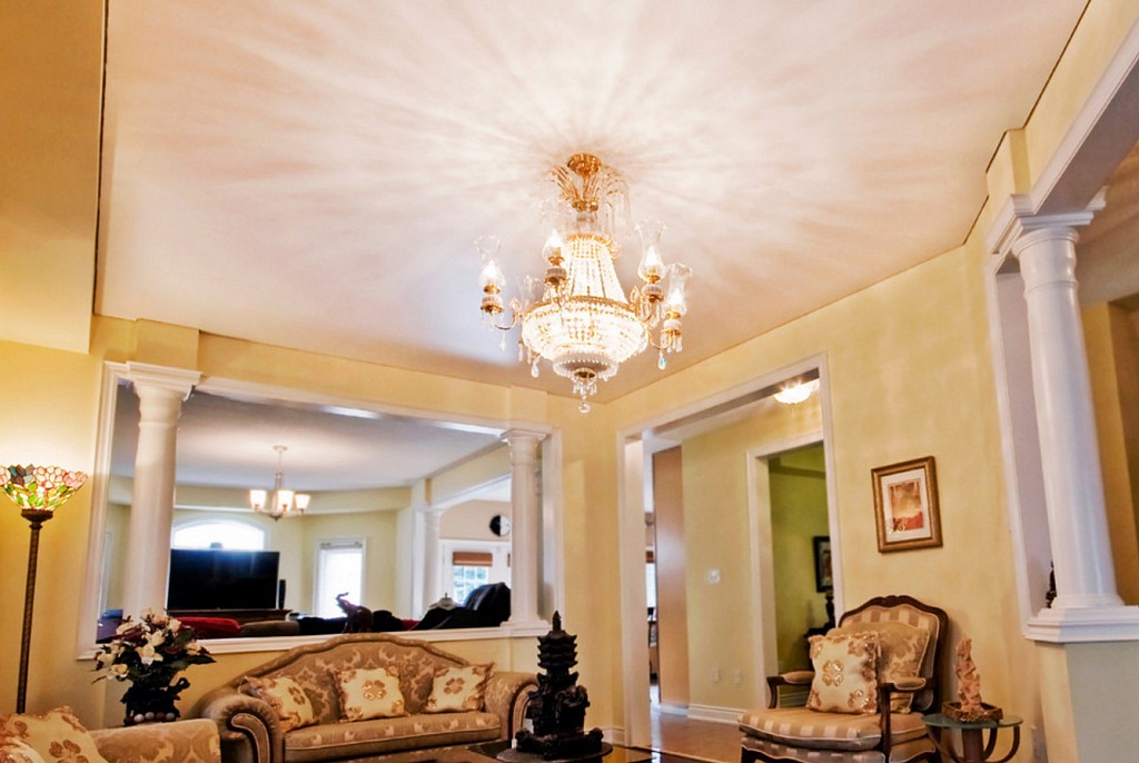 Матовые натяжные потолки-17