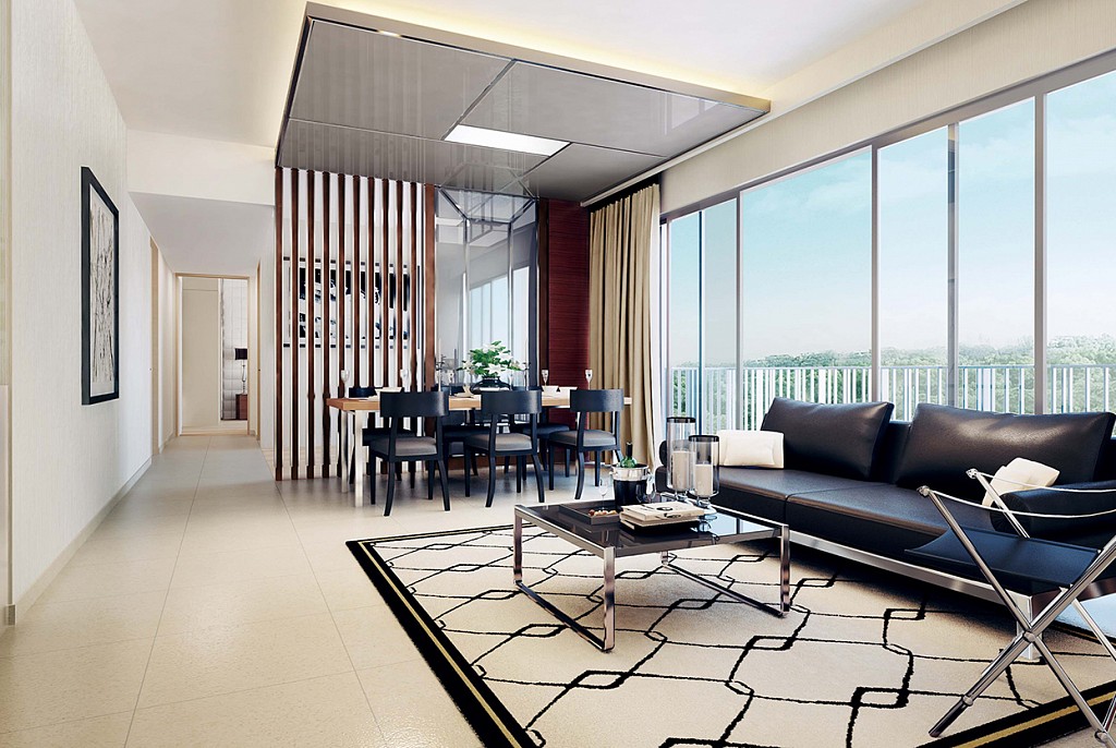 Дизайн гостиной-52