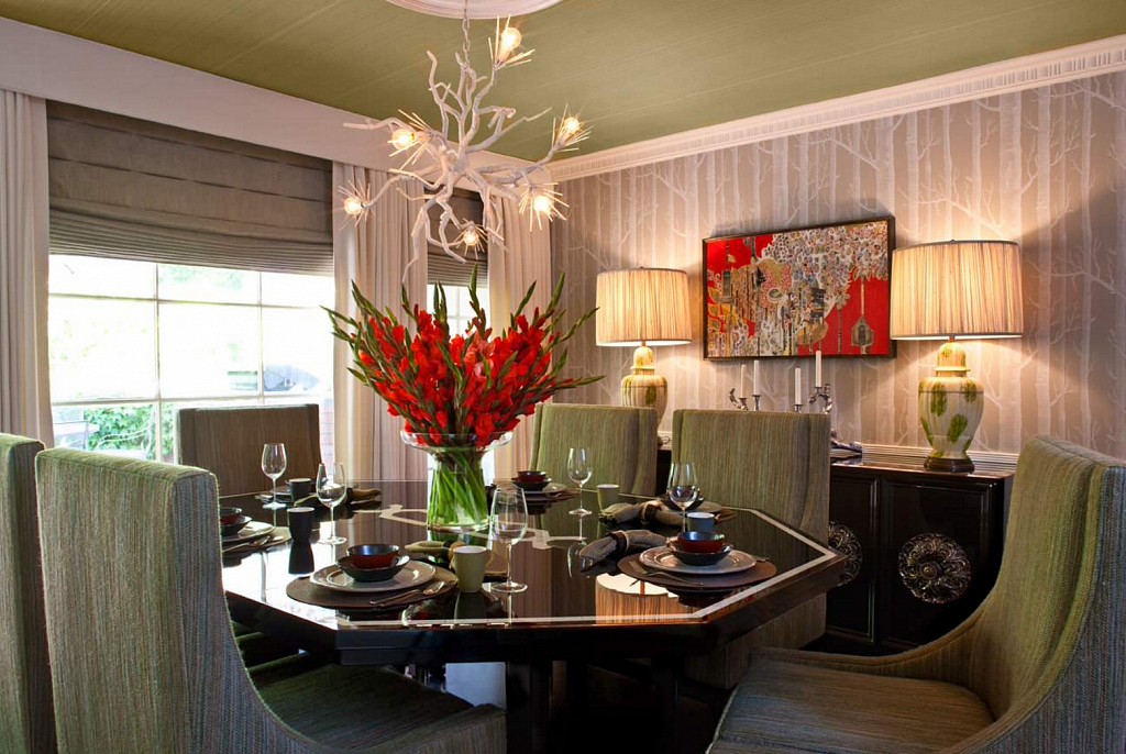 Тканевые натяжные потолки-70