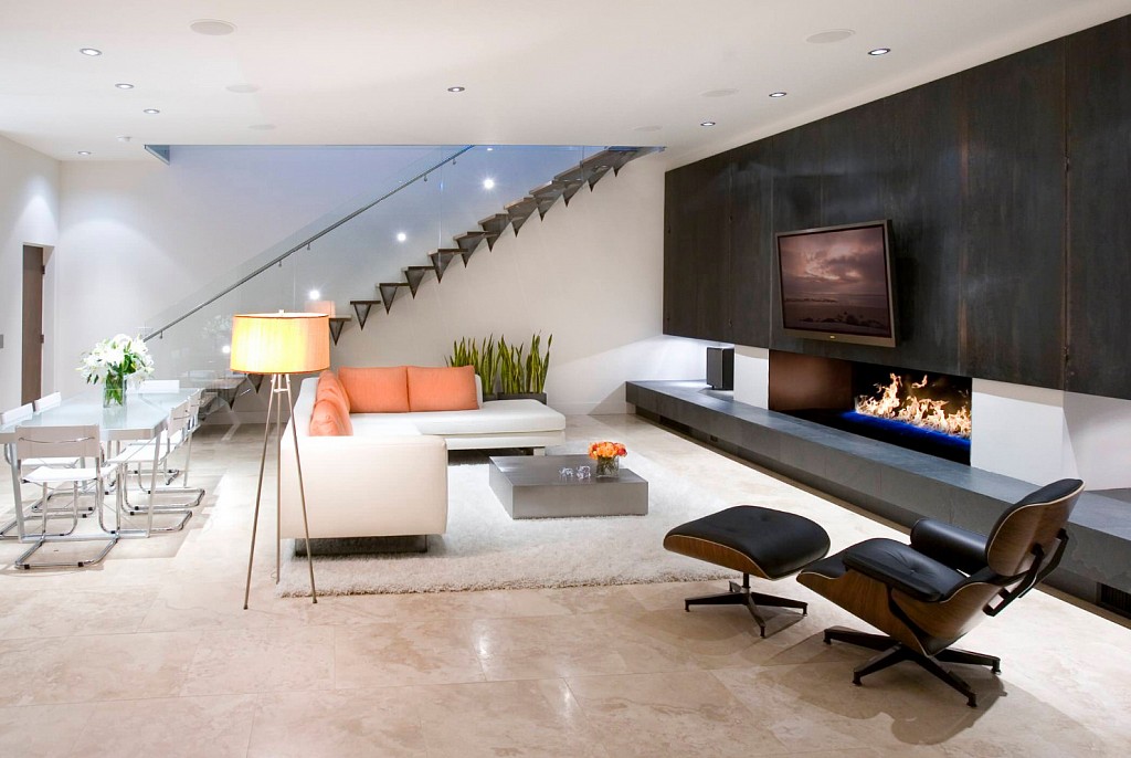 Матовые натяжные потолки-63