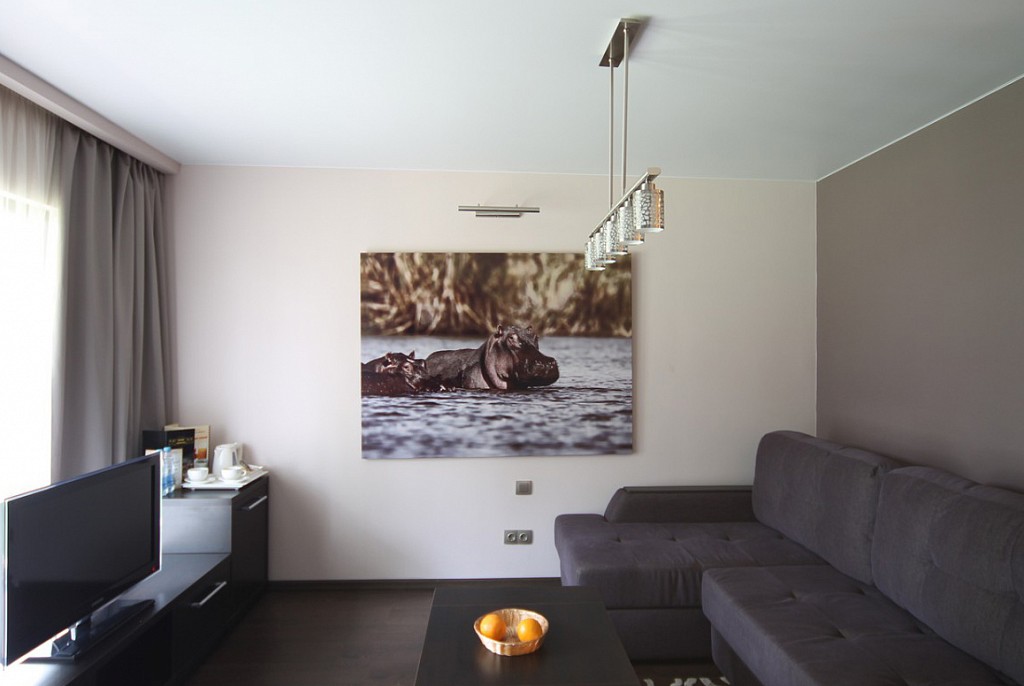 Матовые натяжные потолки-94