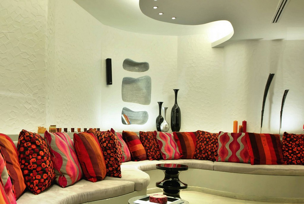 Матовые натяжные потолки-42