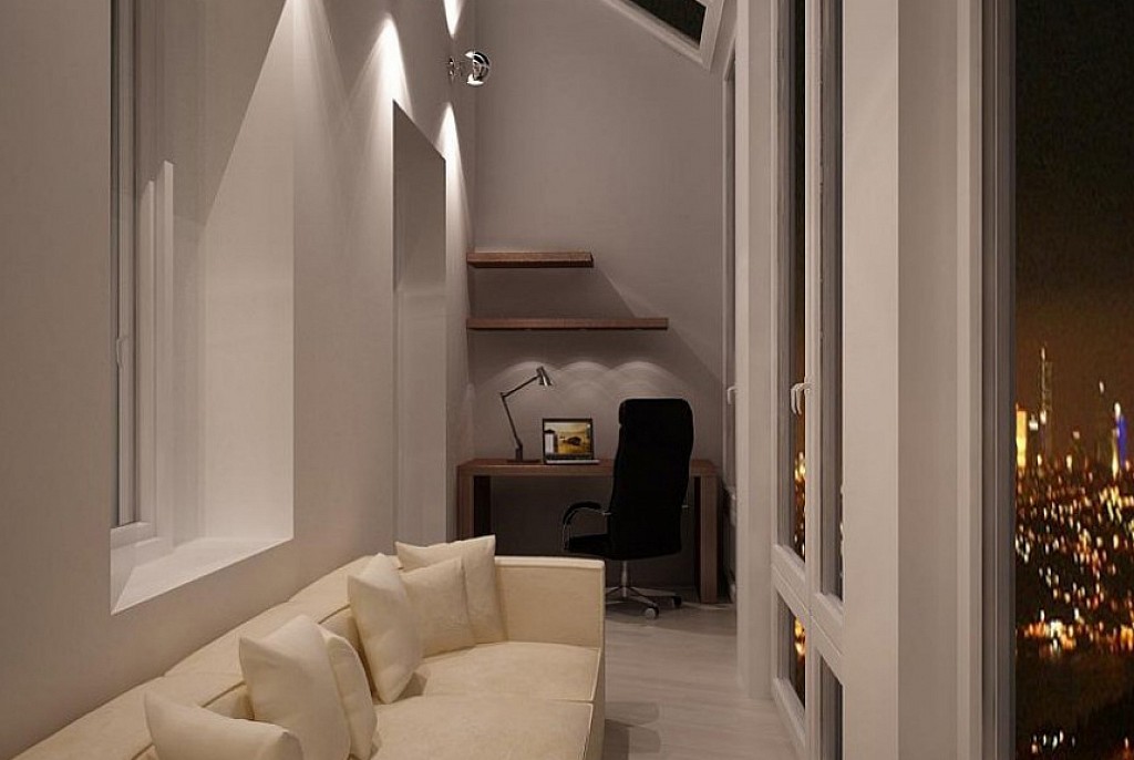 Дизайн балкона-43