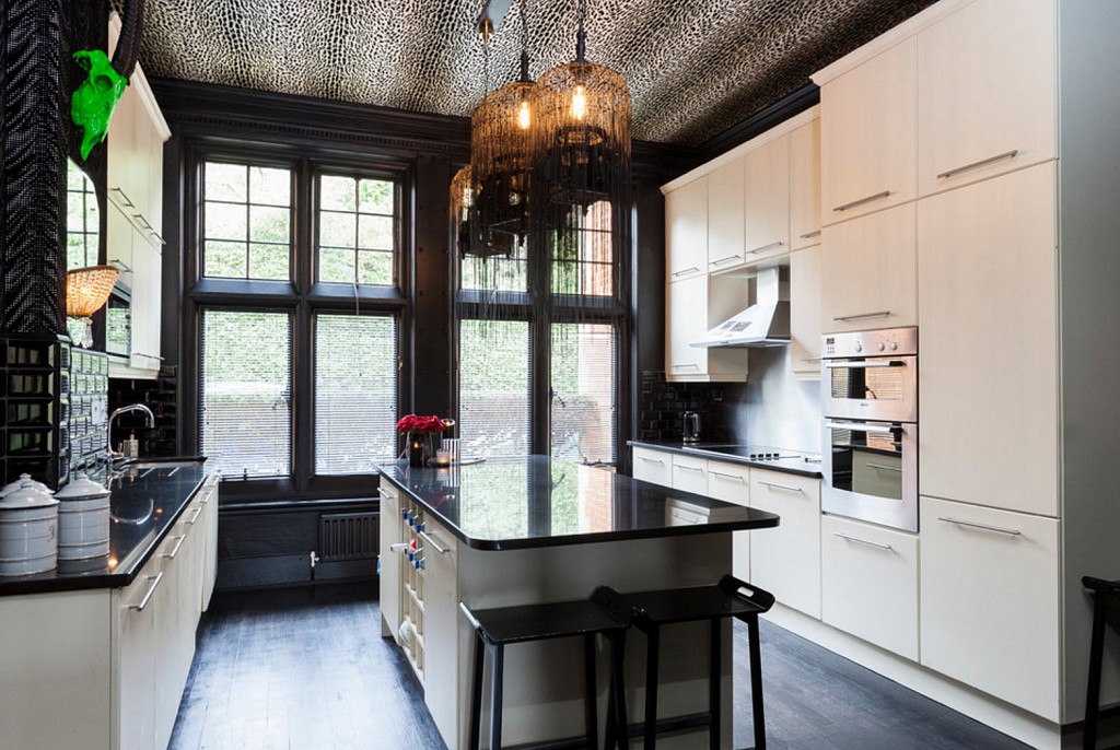 Тканевые натяжные потолки-46