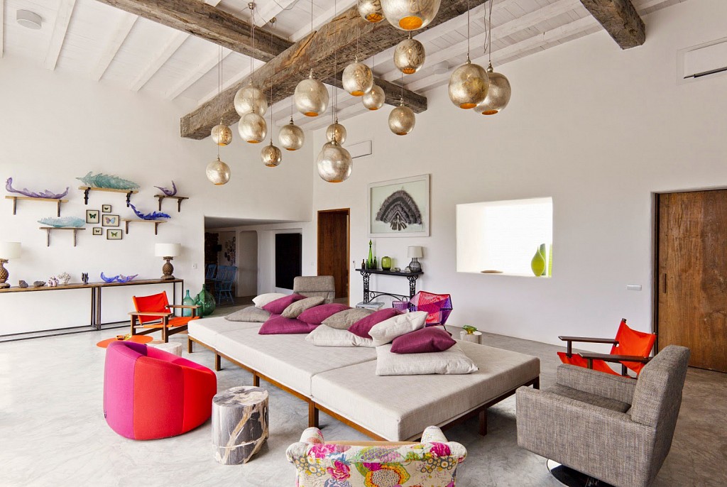 Дизайн гостиной-54