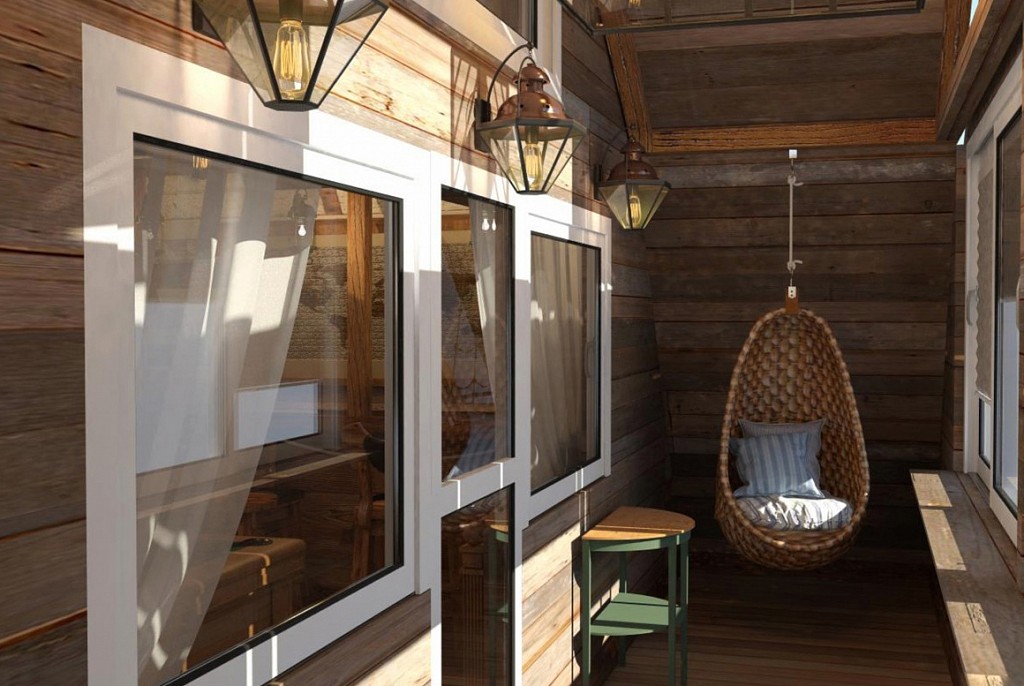 Дизайн балкона-48