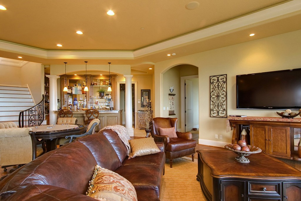 Тканевые натяжные потолки-76