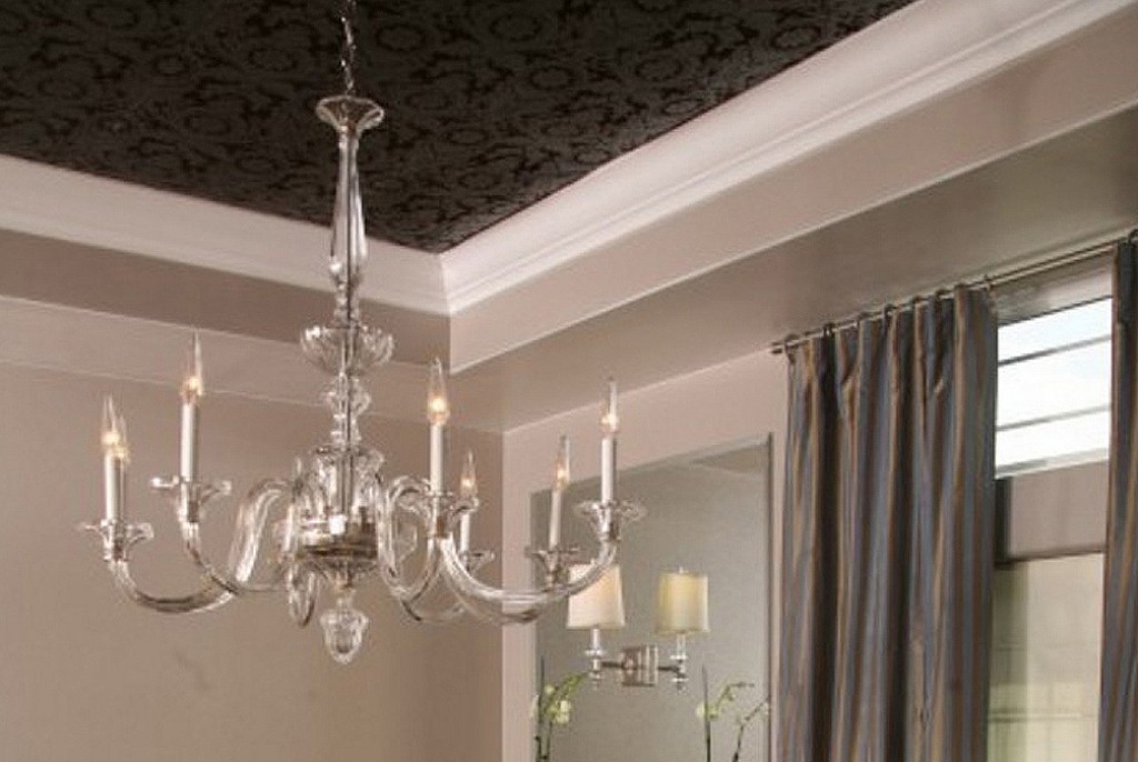 Тканевые натяжные потолки-74