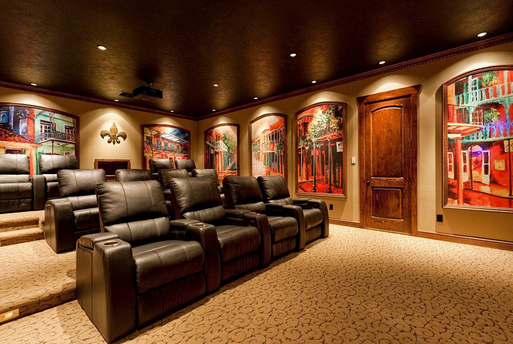 Тканевые натяжные потолки-63