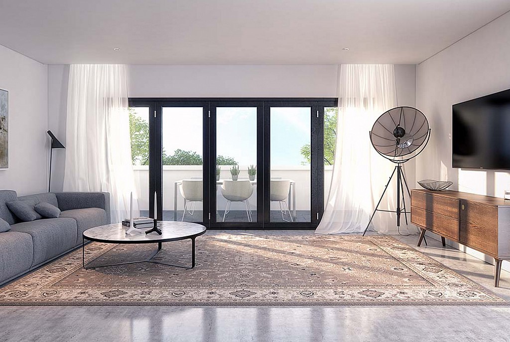 Дизайн гостиной-15