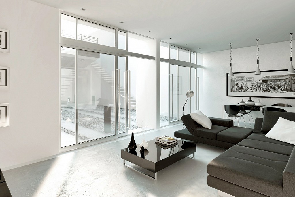 Дизайн гостиной-28