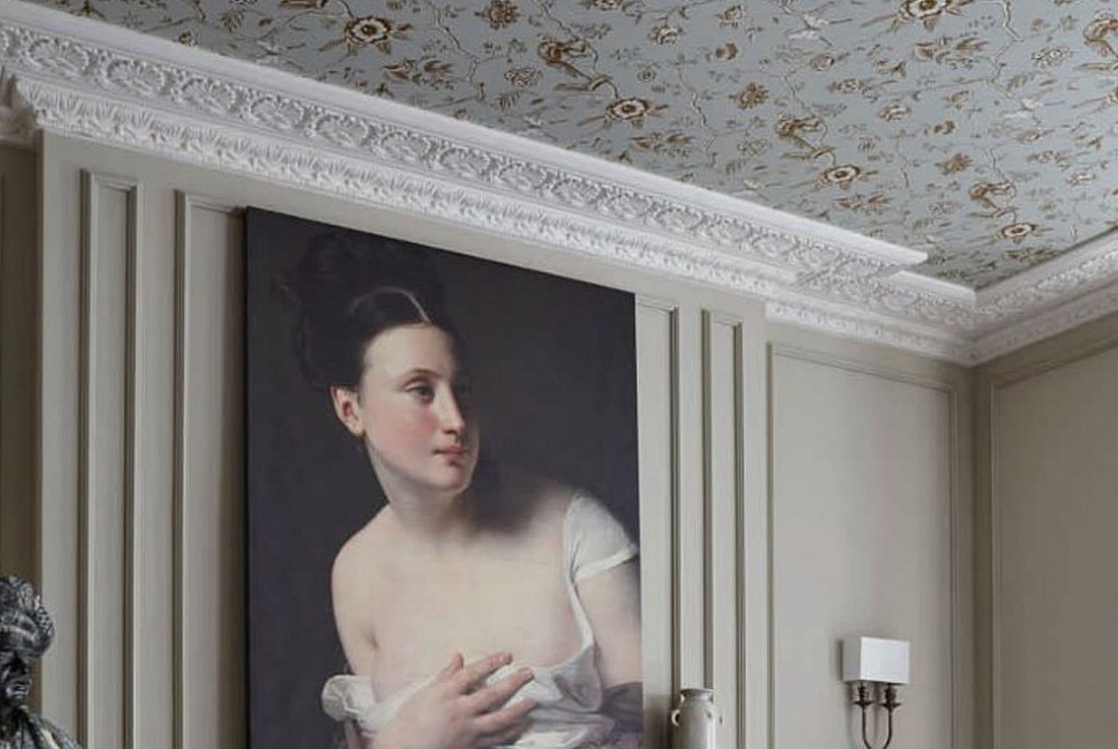 Тканевые натяжные потолки-26