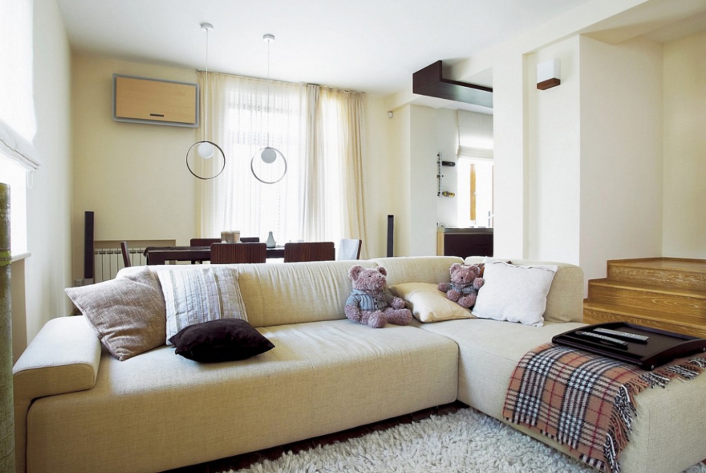 Матовые натяжные потолки-73