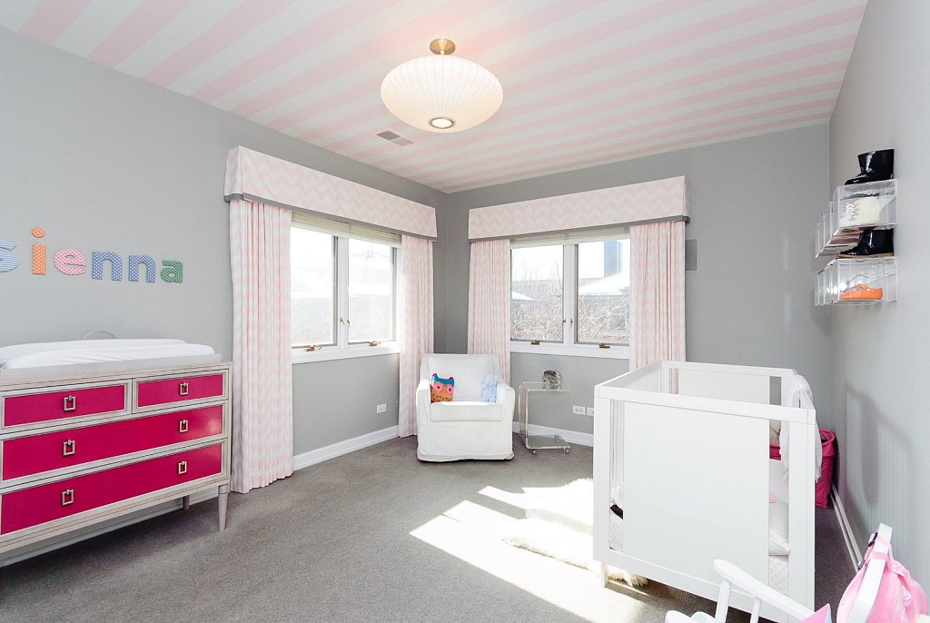 Тканевые натяжные потолки-69