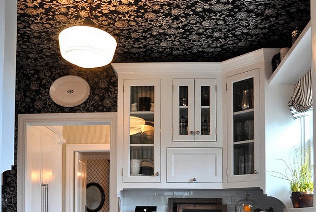 Тканевые натяжные потолки-25