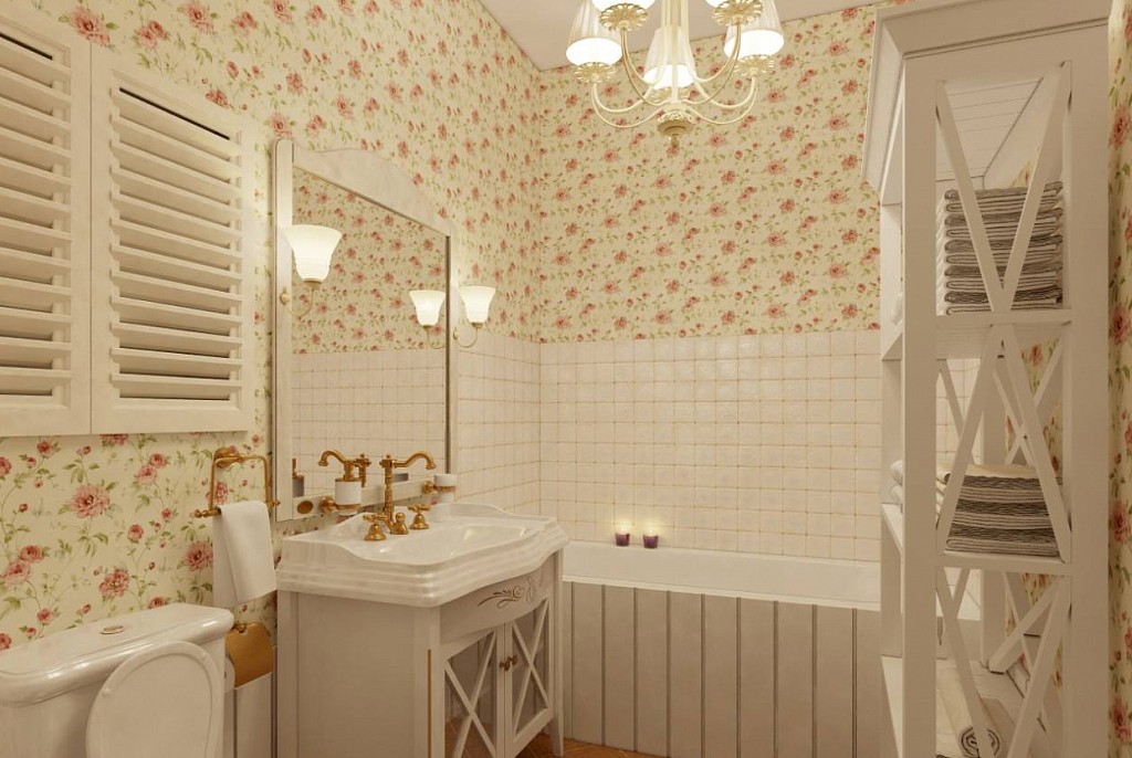 Дизайн ванной комнаты-32