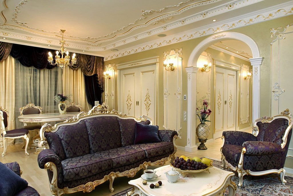 Дизайн гостиной-24