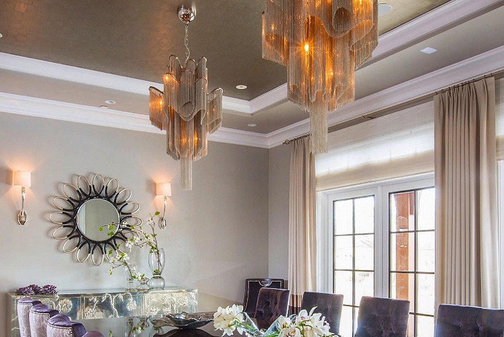 Тканевые натяжные потолки-35