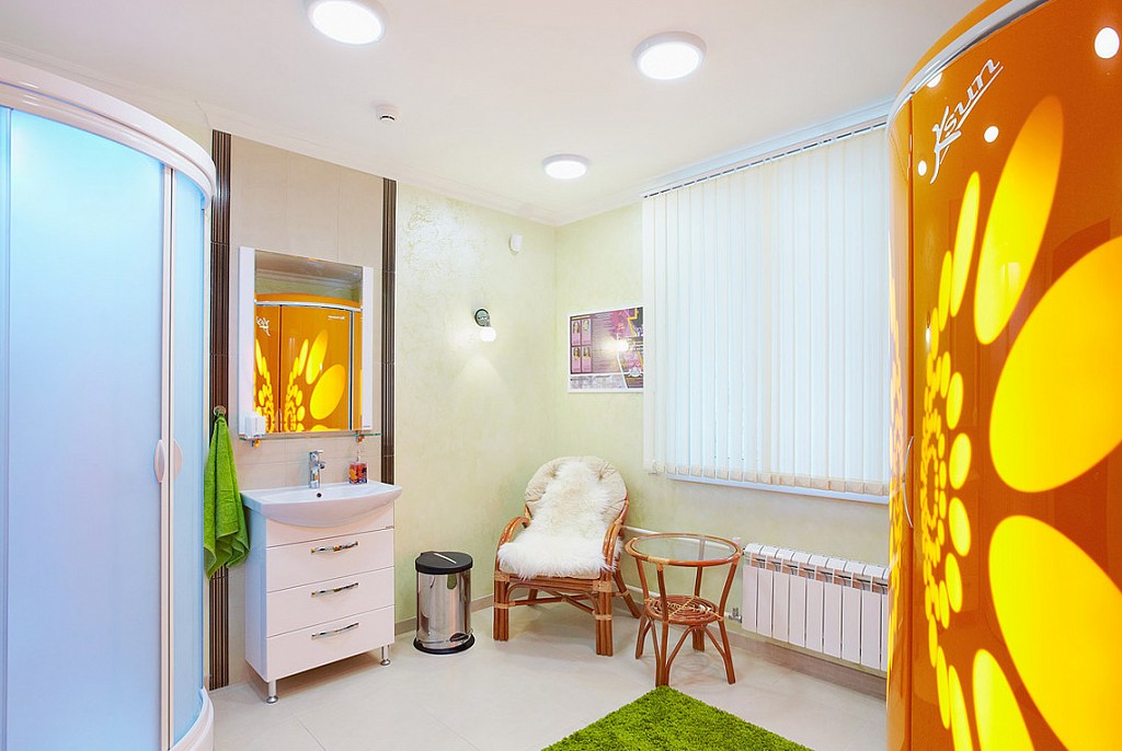 Матовые натяжные потолки-32