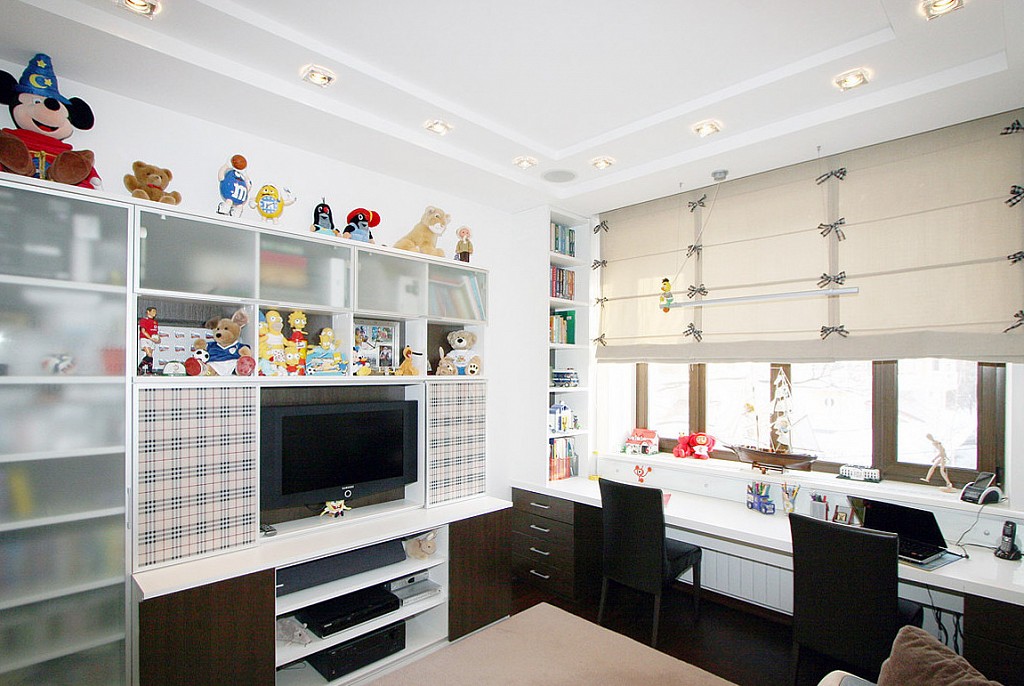 Матовые натяжные потолки-3