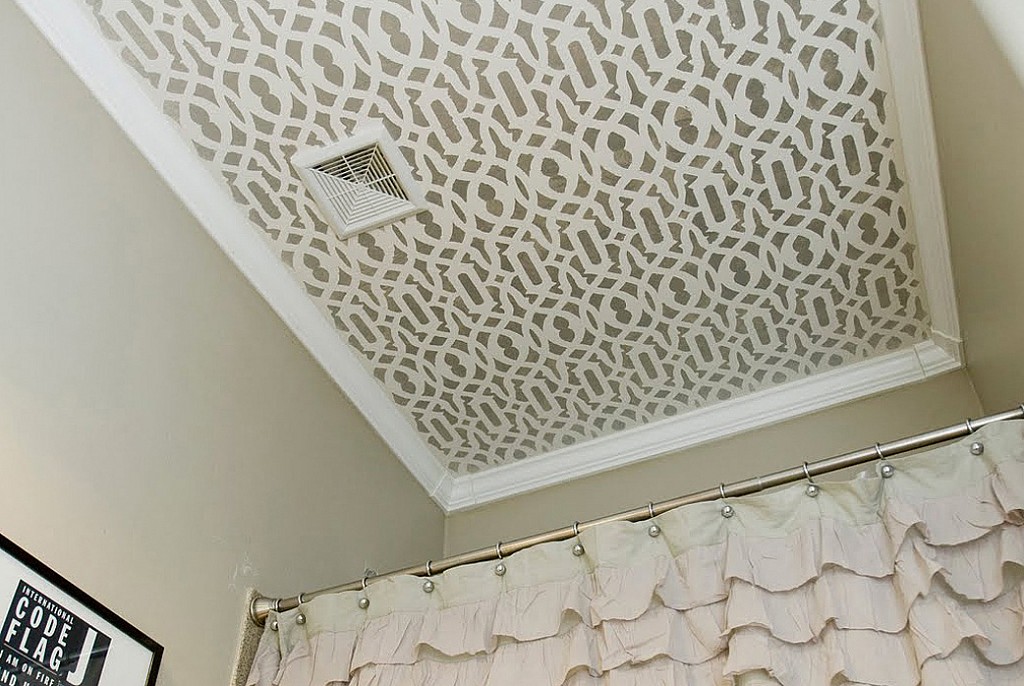 Тканевые натяжные потолки-9