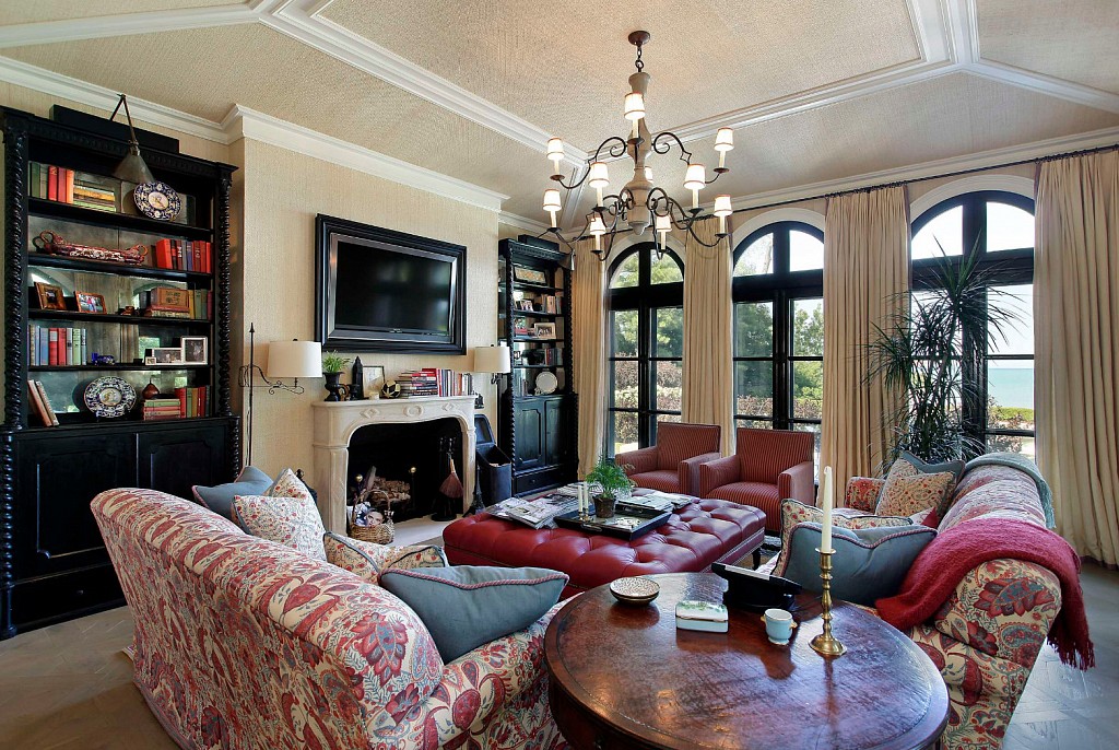 Тканевые натяжные потолки-38