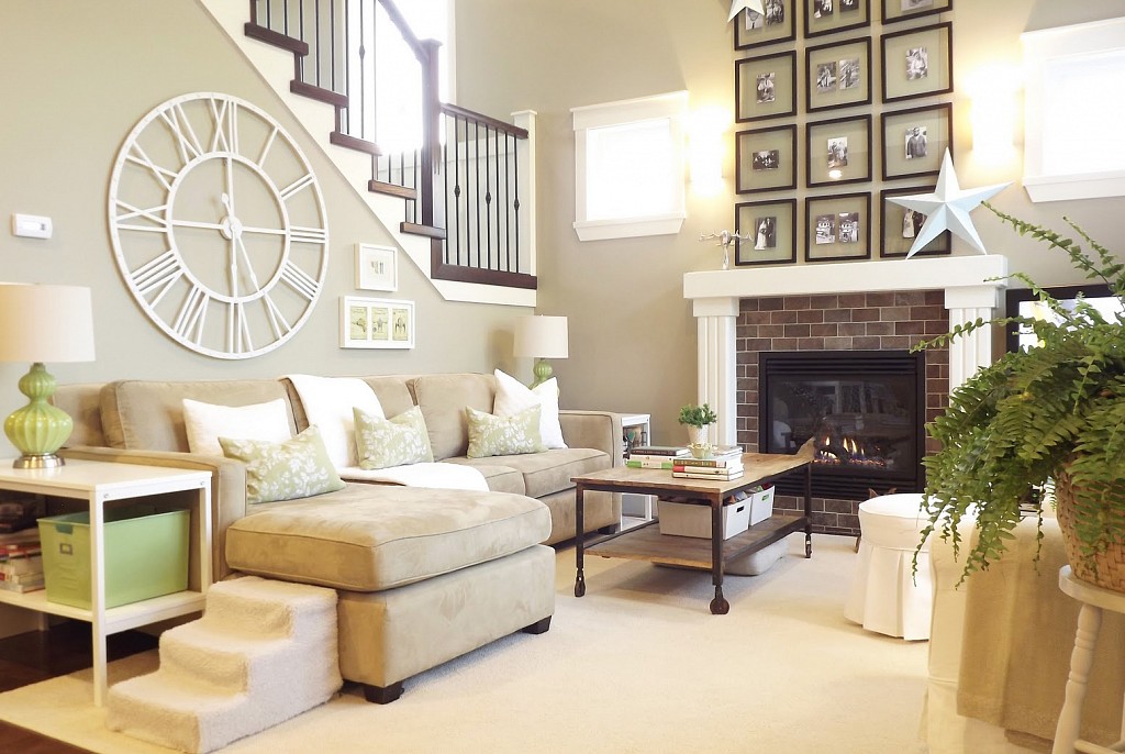 Дизайн гостиной-21