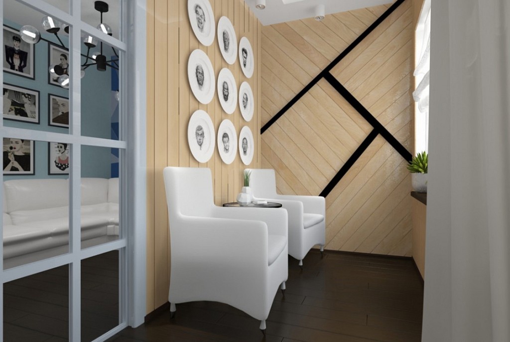 Дизайн балкона-45