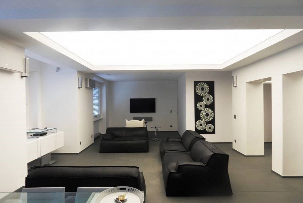 Светопрозрачные натяжные потолки-44