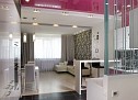 Двухуровневые натяжные потолки-23