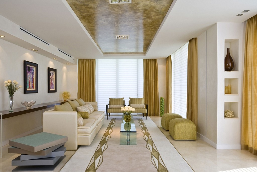 Дизайн гостиной-34