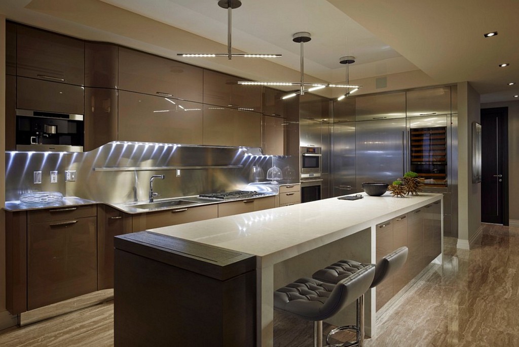 Матовые натяжные потолки-68