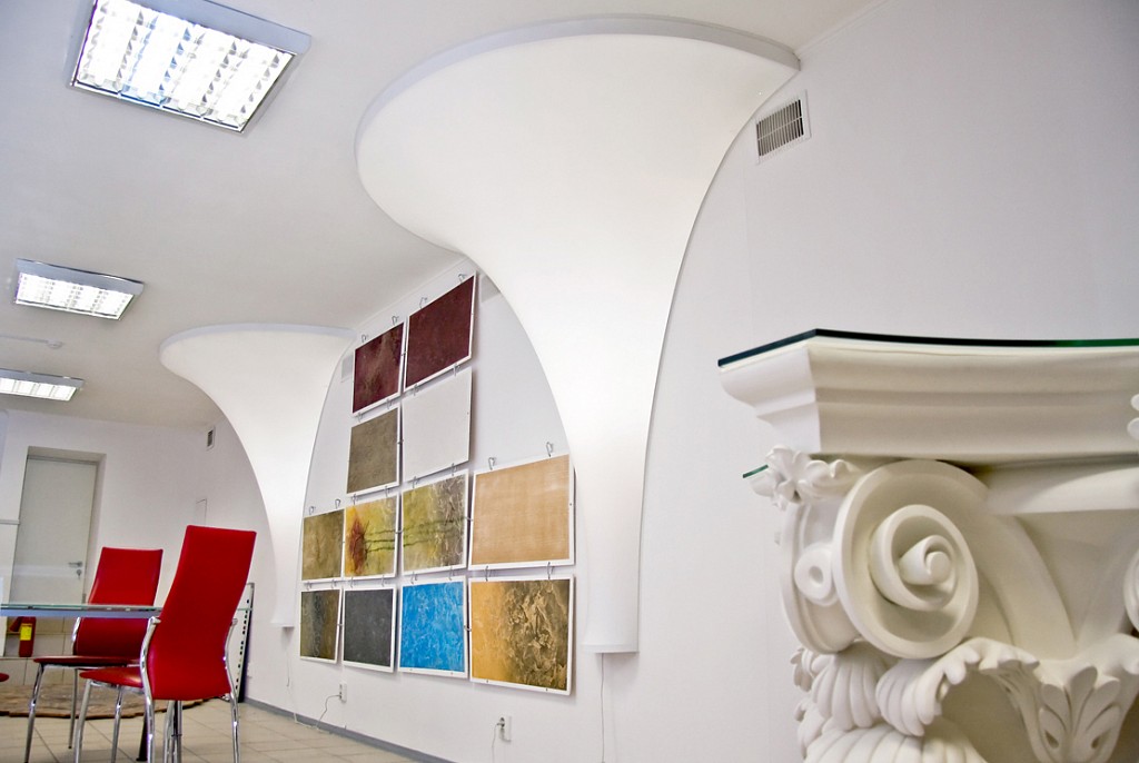 Светопрозрачные натяжные потолки-4