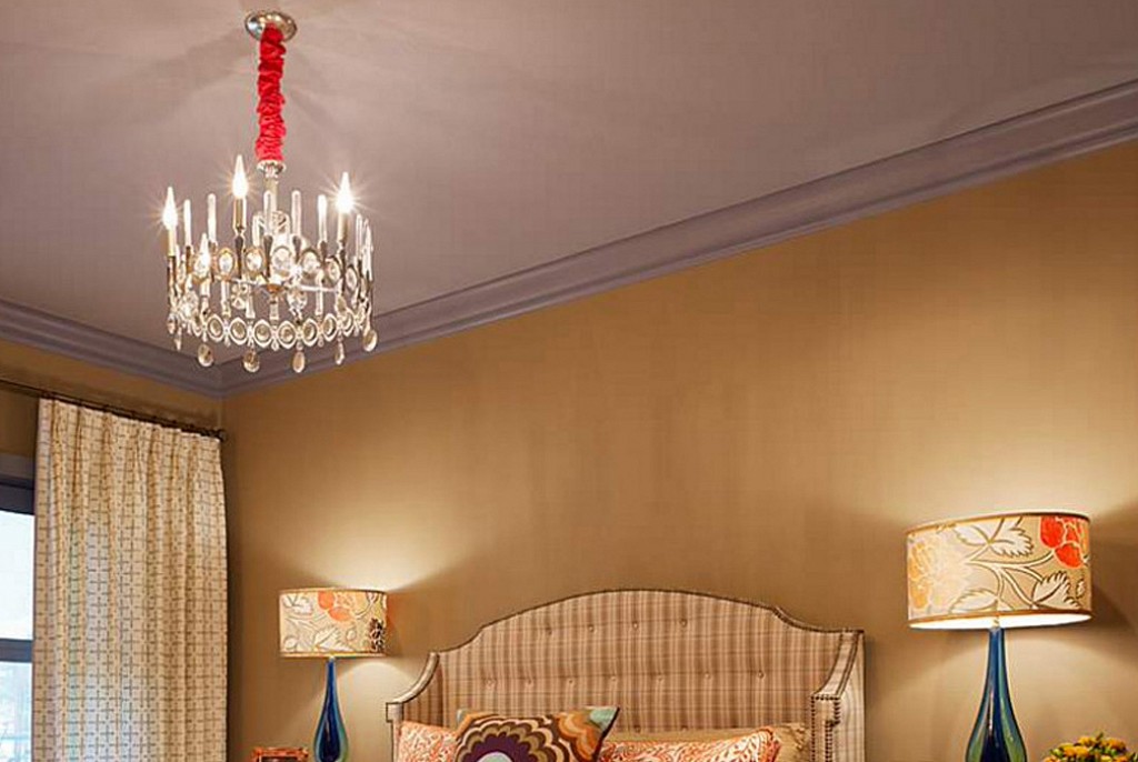 Тканевые натяжные потолки-65