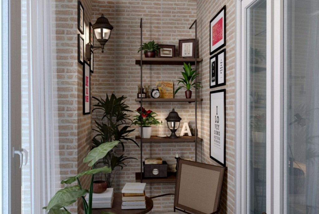 Дизайн балкона-25