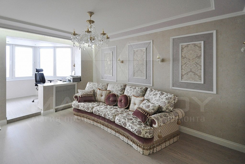 Ремонт гостиной