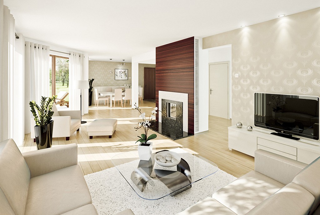 Дизайн гостиной-26