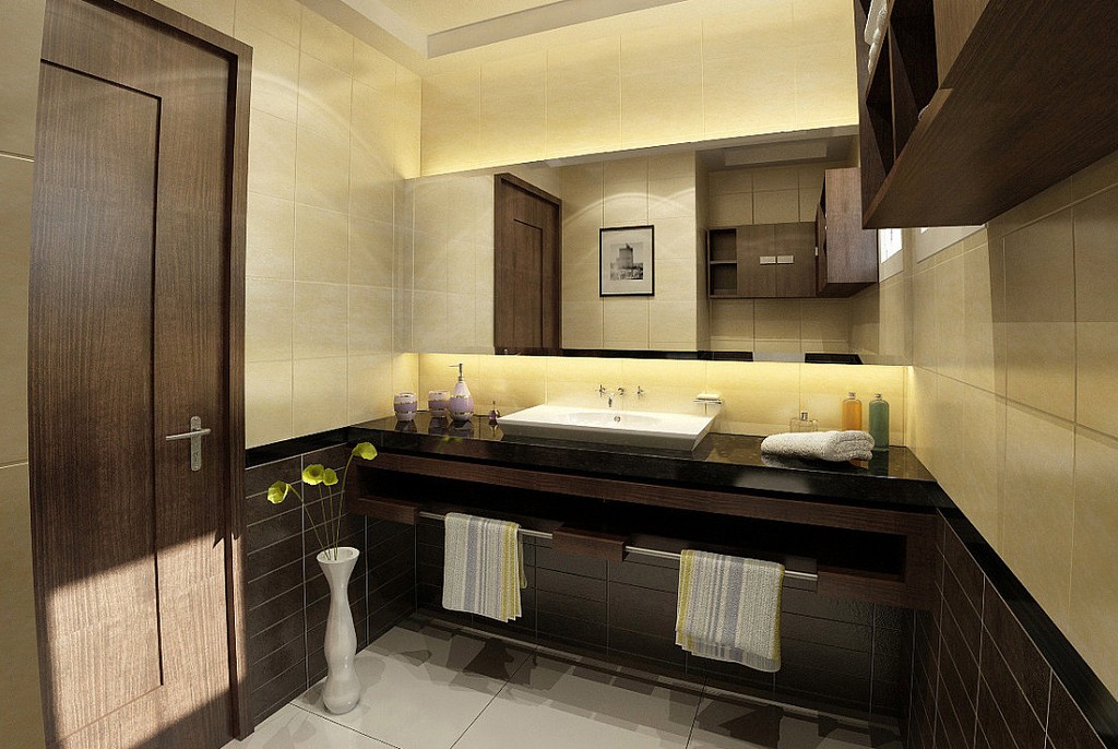 Дизайн ванной комнаты-33